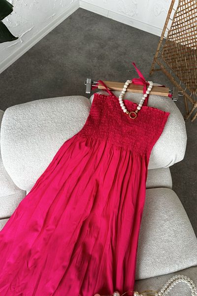 Poliyance Ceashe Pink Dress