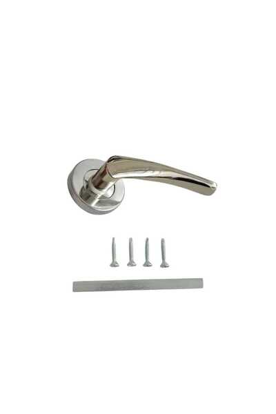 Bravo Steel Door Handle Satin (Right Hand)