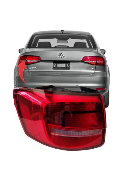 Genel Markalar Vw Jetta Sol Dış Stop Lambası 2015-2018 5C6945095H
