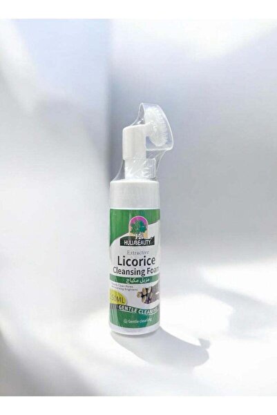 HULIABEAUTY رغوه ازاله المكياج وتنظيف البشره بعرق السوس