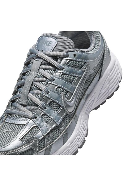 Nike Children's Shoes P-6000'Metallic Cool Gray' Gs Sneaker Shoes