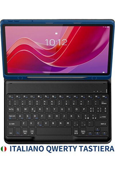 VipDeluXe EasyAcc Lenovo Tab M11 TB330 2024 ile Uyumlu Klavye Ve Kılıfı