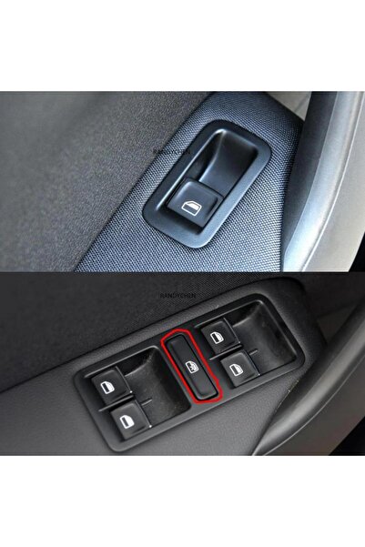 gkl Set de 4 butoane din sticlă pentru cadru Vw Polo 2010-2014 6R0867255K