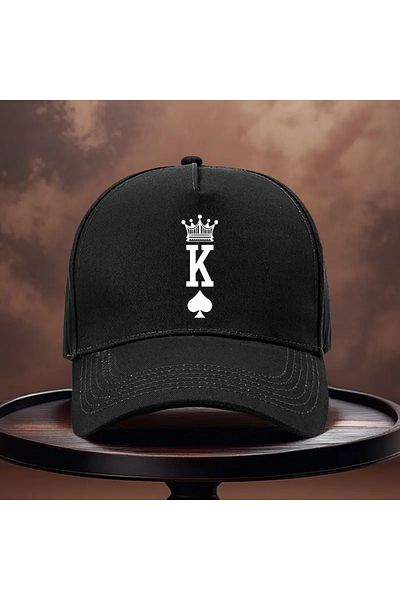 LEIVOR King of Spades Printed Snapback Hat