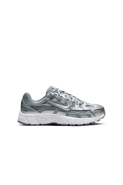 Nike Children's Shoes P-6000'Metallic Cool Gray' Gs Sneaker Shoes
