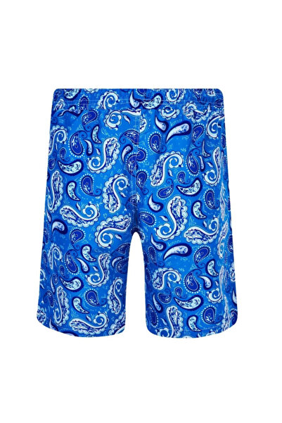 REMSA Ανδρικό σορτς θαλάσσιας πισίνας με σχέδιο Wyatt S264 Light Navy Blue