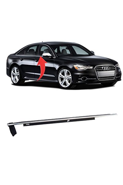 gkl Audi A6 Sağ Ön Cam Fitili Kromlu 2011-2018 4G0853284 2ZZ