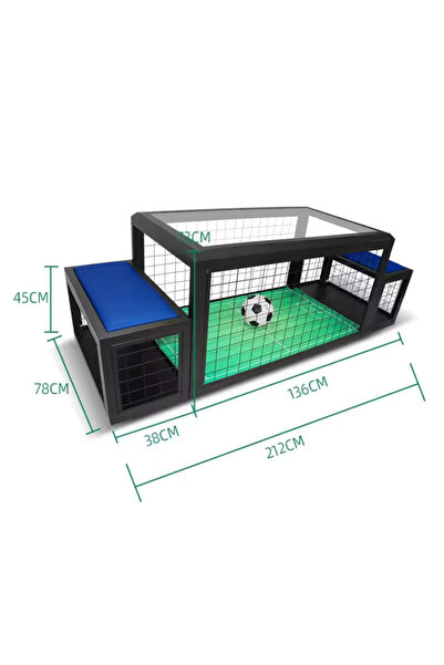 andekor Mini Futbol Sahası Kapalı Spor Ekipmanı Masa Altı Futbol Oyunu