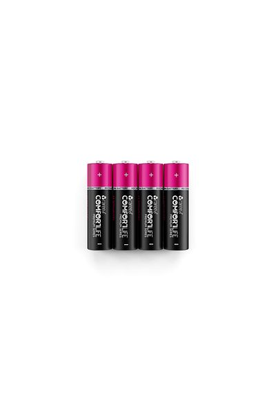 RAFEED AA USB C Rechargeable Lithium Ion Battery Set 4pcs, 5VDC/500mA, 1.5V, 1700mAh, Charging Cable