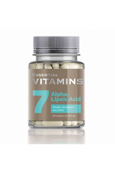 Siberian Wellness Essential Vitamins. Alpha Lipoic Acid