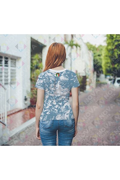 Biy Store italya özel tasarım rönesans italy forma baskılı unisex tişört regular yazlık t-shirt