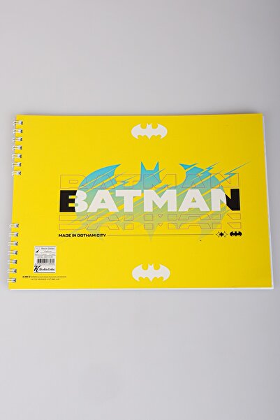 Batman Dekomus with Licensed Batman "Single" Art Notebook 17*24 cm 15 Sheets