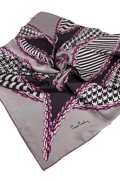 Pierre Cardin 100% Pure Silk -Sura Silk 90x90 Φουλάρι - 04949