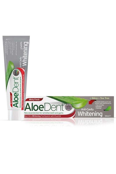 AloeDent Aloedent Fluoride Whitening Anti-Cavity Toothpaste - 100ml