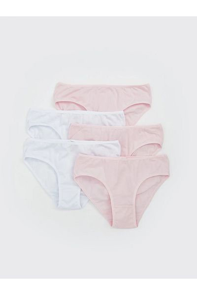 LC Waikiki Lcw Kids Pink Basic Girl's Panties 5 Pcs