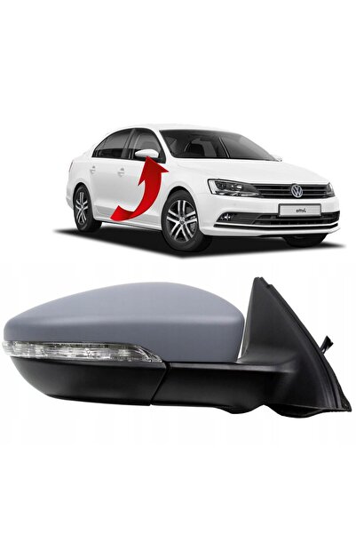 gkl Vw Jetta Sağ Ayna Komple Katlanır 8 Pin 2011-2015 5C7857508T