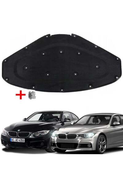 gkl Bmw F20 F30 F32 F34 Kaput İzolasyonu+Klips 2012-2019 51487221993