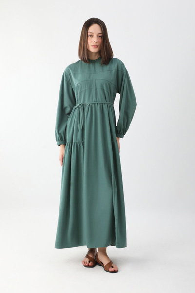 ZÜLAYS Günsu Elbise Koyu Mint