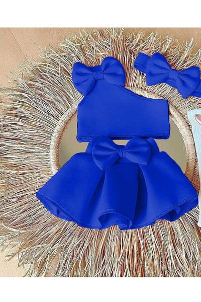 MUMİKİDS CROP - SET FUSTA SI BANDANA