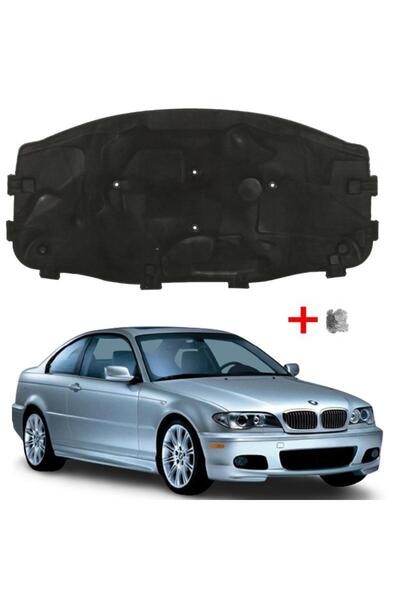 gkl Bmw 3 Serisi E46 Kaput İzolasyonu Klipsli 1997-2004 51488193941