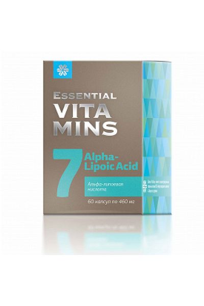 Siberian Wellness Essential Vitamins. Alpha Lipoic Acid