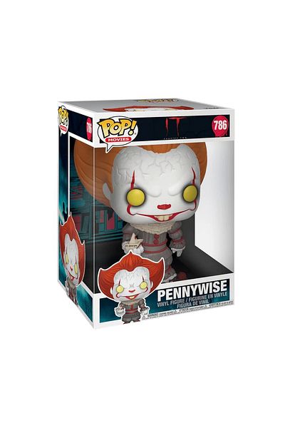 TOYFEST Funko POP Deluxe Movies IT الفصل 1 Pennywise مع قارب 10