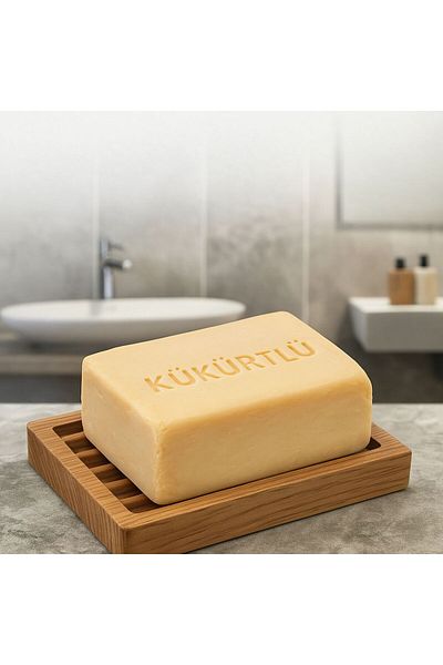 Görem Zeytin Sulfur Olive Oil Soap |   200 G. | Hammered in Stone
