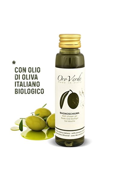 Oro verde Gel Dus Hotelier OROVERDE 35 ml cu Ulei de Masline. Set 50 bucati