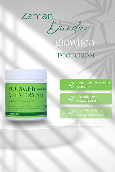 GLOWTİCA COSMETİCS Topuk Çatlağı Beyazlatıcı Etkili El Ve Ayak Mucizevi Bakım Kremi 150 ml