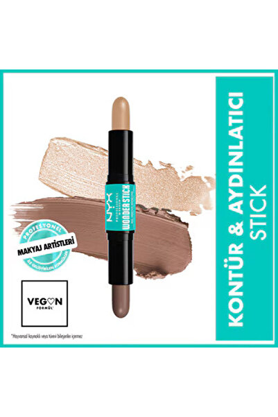 NYX Wonder Stick Çift Taraflı Krem Kontür & Aydınlatıcı Stick Fair