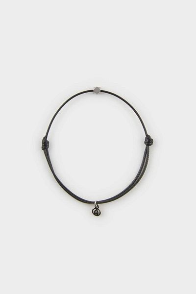 DeFacto Unisex-Armband aus Seil und Stahl, Atolyewolf E6205axns