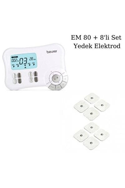 Beurer Em 80 Kaslar Için Terapi Masaj Ems Cihazı Ve 8'li Set Yedek Elektrodlar