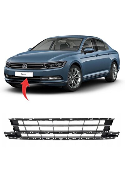 gkl Volkswagen Passat B8 Ön Tampon Orta Izgara Kromlu Serisi 3G0853671K 2019 ...