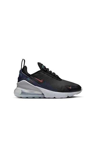 Nike Air Max 270 Black Thunder Blue Dark Pony ...