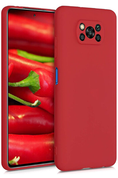 Marselit Xiaomi Poco X3/X3 Pro Uyumlu Premium Lansman Liquid Silikon Kılıf İç...