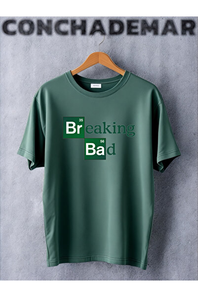 Vordevia Μπλουζάκι με στάμπα Breaking Bad Oversize