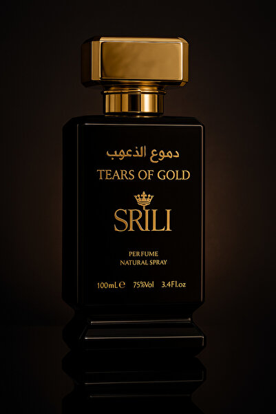 Srılı Tears Of Gold Erkek Parfüm 100 ml – Yoğun Esanslı, Kalıcı Niş Koku
