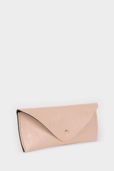 DeFacto Women's Faux Leather Sunglasses Case E6739Axns