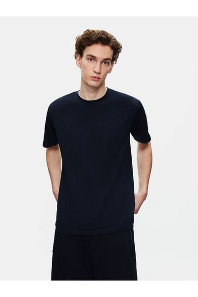 Ltb Κανονικό κοντομάνικο μπλουζάκι Navy Blue