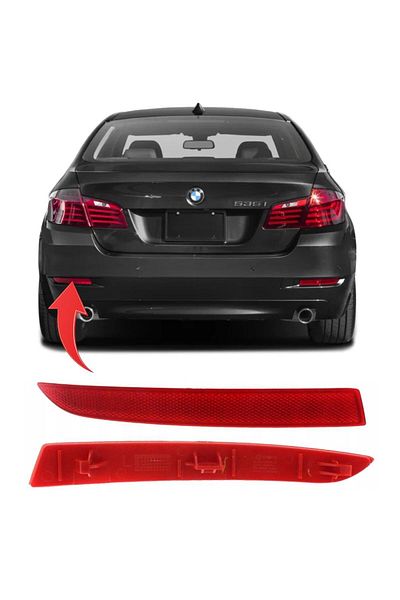 gkl Bmw 5 Series F10 Lci Rear Bumper Reflector Left 2014-2016 63147318555