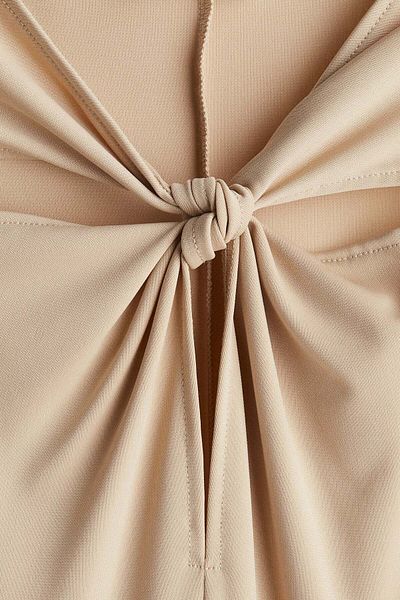 H&M Knot-detail dress