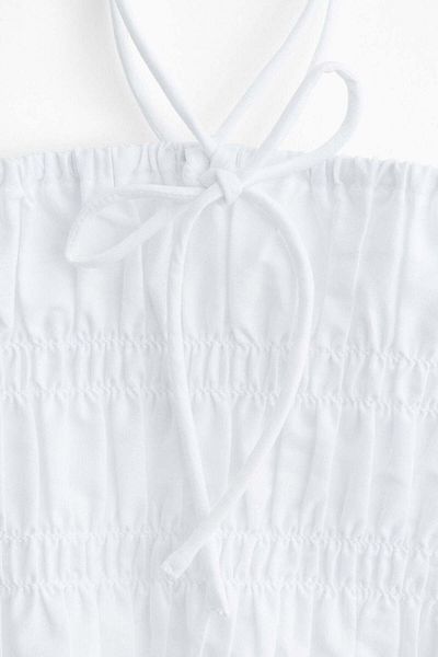 H&M Smocked Strappy Top