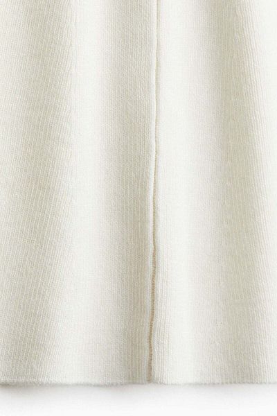 H&M Flared fine-knit skirt