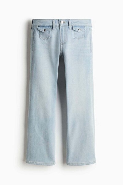 H&M Flared Low Ankle Jeans