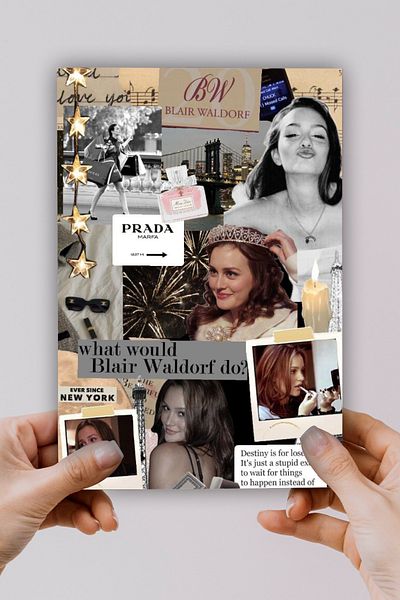 SARANG دفتر A5 Blair Gossip Girl ذو وجهين