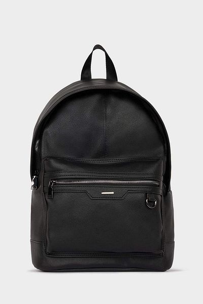 DeFacto Men's Faux Leather Backpack E7912Axns