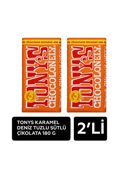 ZAYKA Tonys Karamel Deniz Tuzlu Sütlü Çikolata 180 G x 2 Adet