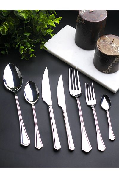 Rollers Petra 84 Piece Cutlery Set for 12 People