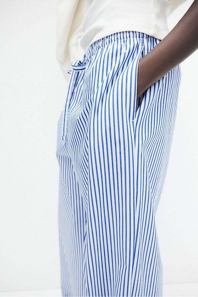 H&M Cotton drawstring trousers
