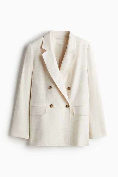 H&M Linen-blend blazer